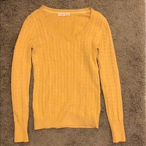 Yellow sweater